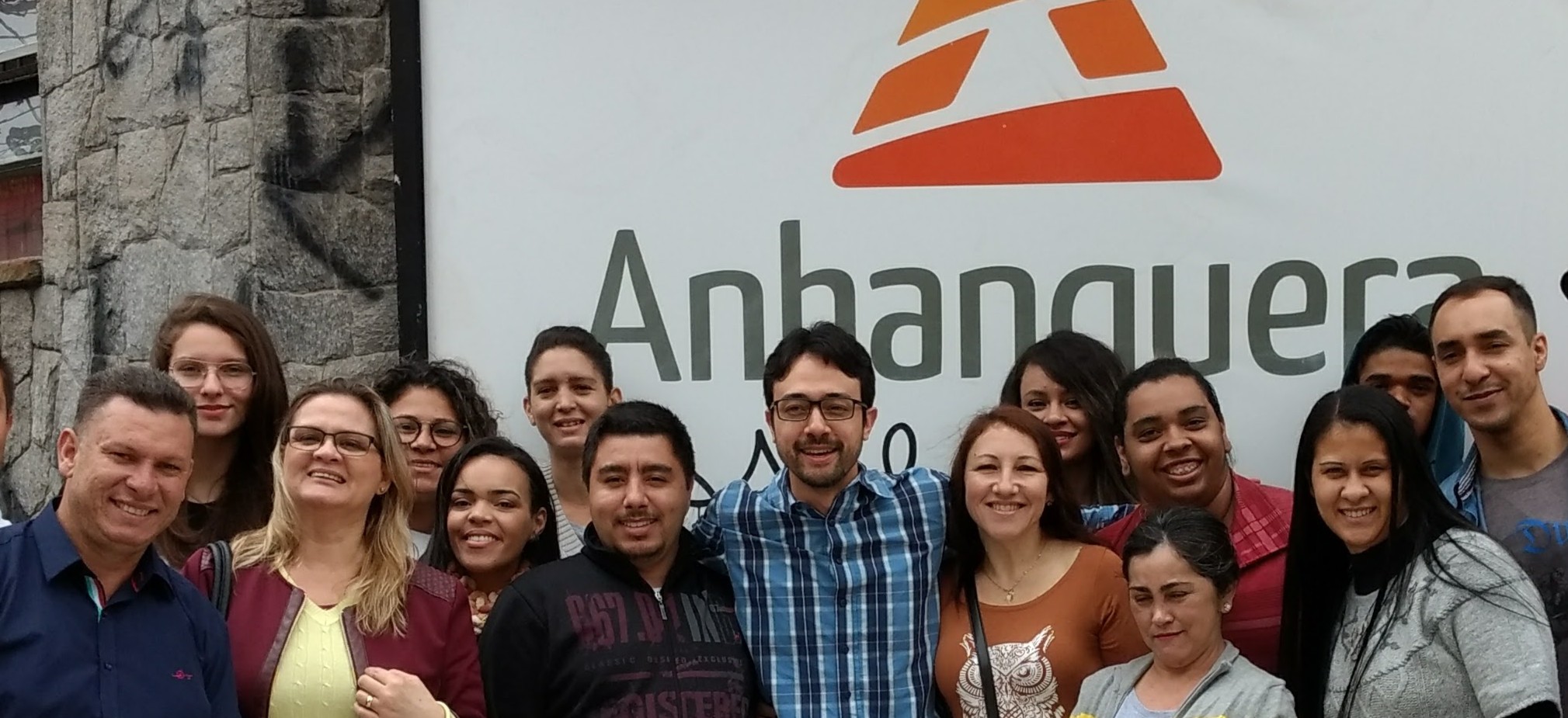 Com meus alunos do Curso de Graduação de Psicologia.