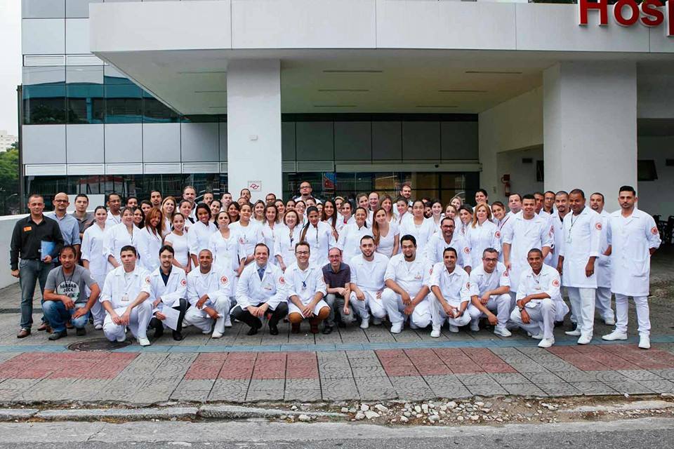 Treinamento em Emergência Médica – Equipe Hospital Santa Helena, 2012