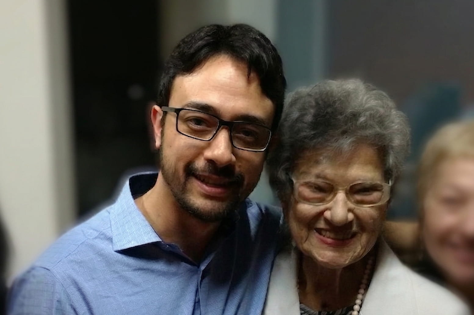 Com minha orientadora, Profa. Dra. Mathilde Neder — Mestrado em Psicologia Clínica, PUC-SP.